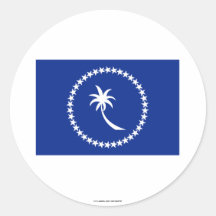 Flag of Chuuk Stickers