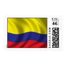 Flag of Colombia Stamp