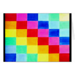 Flag of Color Abstract Background cards