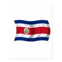Flag of Costa Rica postcards