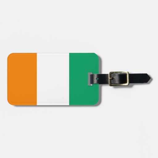 Flag of Cote d'Ivoire Easy ID Personal Tag For Bags