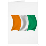 Flag of Cote d'Ivoire - Ivory Coast Greeting Card