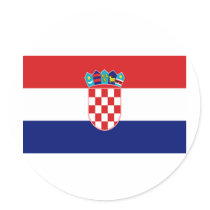 Flag of Croatia stickers