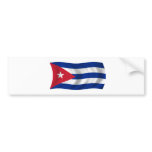 Flag of Cuba Bumper Sticker