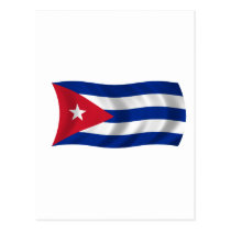 Flag of Cuba postcards