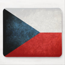 Flag of Czech Republic Mousepads