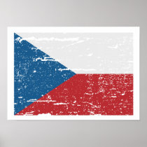 FLAG OF CZECH REPUBLIC PRINT