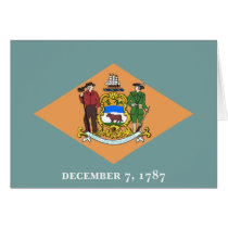 Flag of Delaware Greeting Cards