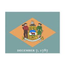 Flag of Delaware Postcards