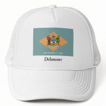 Flag of Delaware Trucker Hat