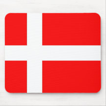 Flag of Denmark Mousepad