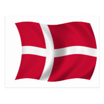 Flag of Denmark postcards