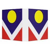 Flag of Denver Vinyl Binders