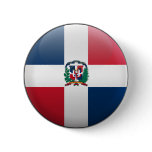Flag of Dominican Republic Button
