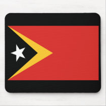 Flag of East Timor mousepads