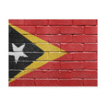 Flag of East Timor Postcard
