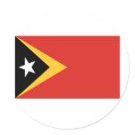 Flag of East Timor stickers