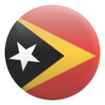 Flag of East Timor stickers