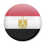 Flag of Egypt magnets