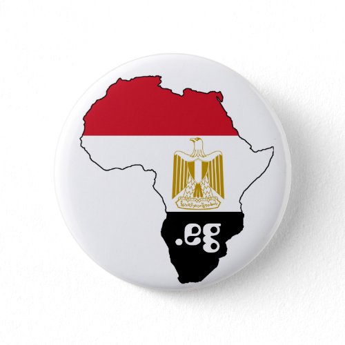 Flag of Egypt Map of Africa Internet Button Badge button