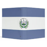 Flag of El Salvador Binder