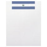 Flag of El Salvador Letterhead