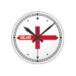 Flag of England Custom Wall Clock