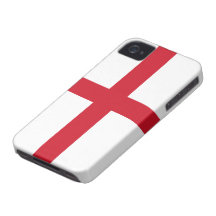 Flag of England iPhone 4/4S Case-Mate Barely There iPhone 4 Case-Mate Case
