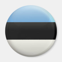 Flag of Estonia Fridge Magnet