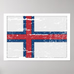 FLAG OF FAROE ISLANDS posters
