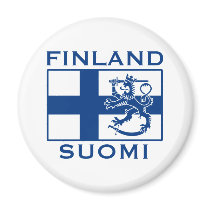 Flag of Finland magnets