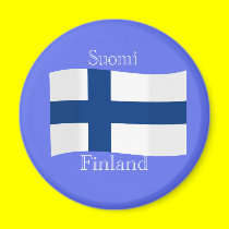 Flag of Finland Magnet magnets