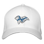 Flag of Finland Suomi flag for Finns embroidered hats