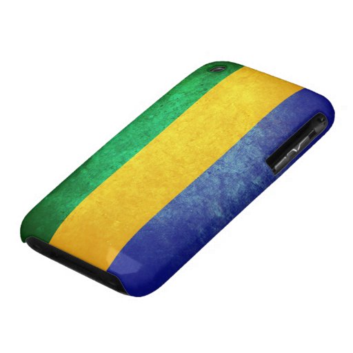 Flag of Gabon iPhone 3 Case