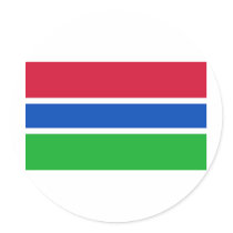Flag of Gambia Sticker