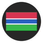 Flag of Gambia Stickers