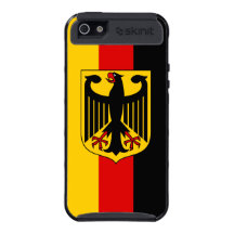 Flag of Germany with Crest iPhone 5 Case