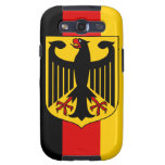Flag of Germany with Crest - Samsung Galaxy S Case Galaxy SIII Covers