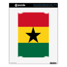 Flag of Ghana Decals For NOOK