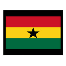 Flag of Ghana Post Cards
