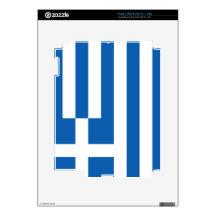 Flag of Greece Decal For The iPad 2
