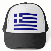 Flag of Greece Trucker Hats