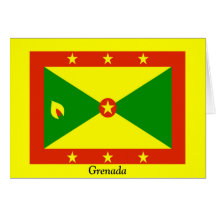 Flag of Grenada Card