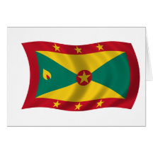 Flag of Grenada Greeting Cards
