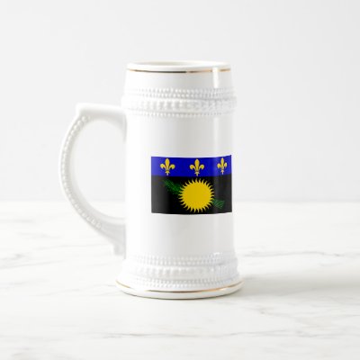 Flag of Guadeloupe Coffee Mugs by repofcountries