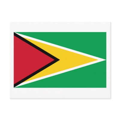 Flag of Guyana Post Card by repofcountries
