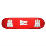 Flag of Hamburg Custom Skateboard