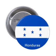Flag of Honduras Pinback Buttons