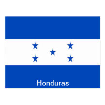 Flag of Honduras Postcards