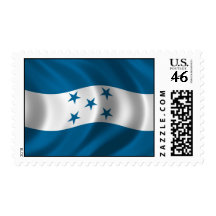 Flag of Honduras Stamp